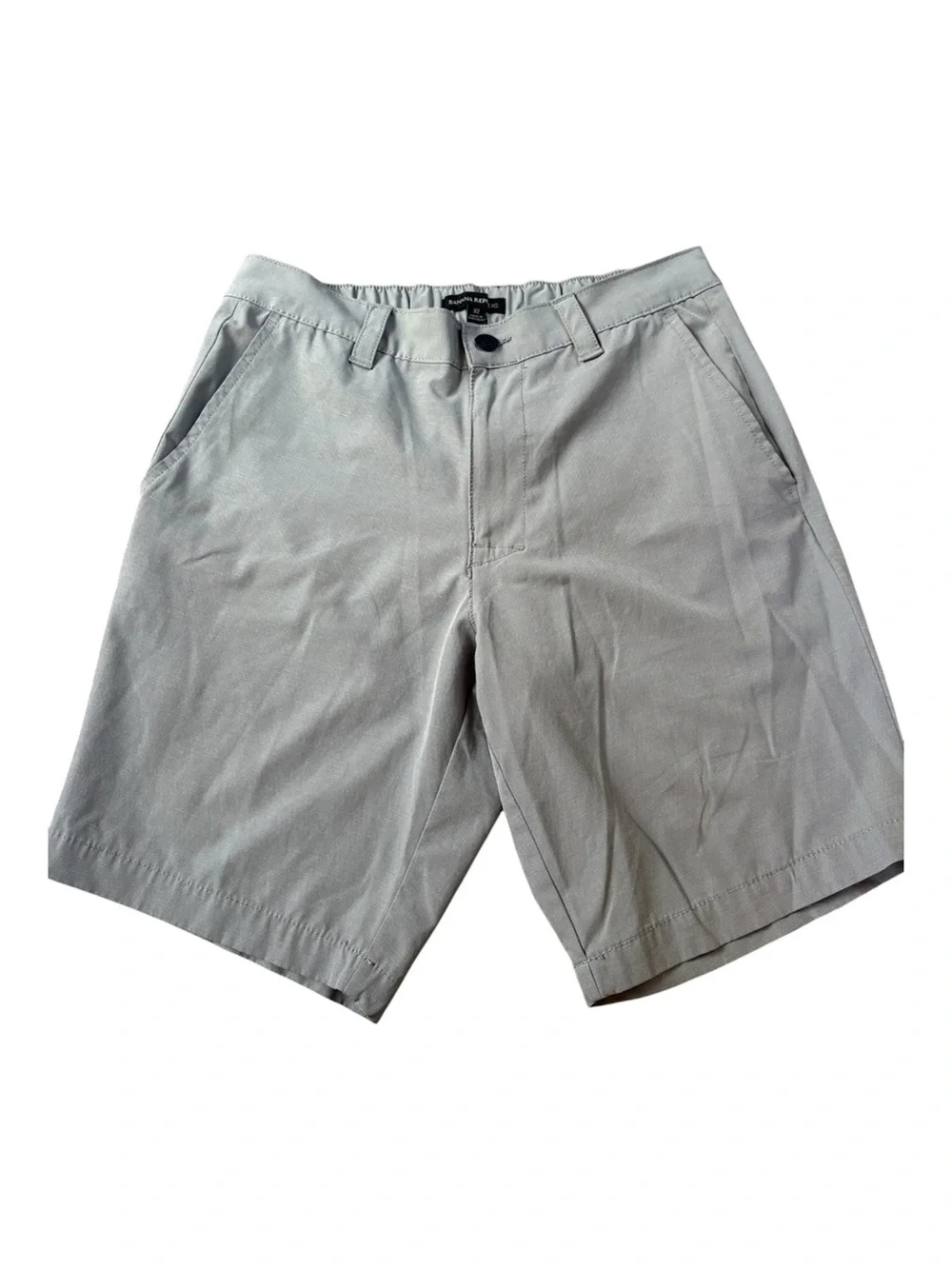 Banana Republic Athletic Quick Dry Flat Front Shorts.  Size 32